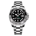 V3 Version GMT Watches Men'S Luxury Sapphire Automatic Mechanical Watch 40MM Stainless Steel Waterproof Watch