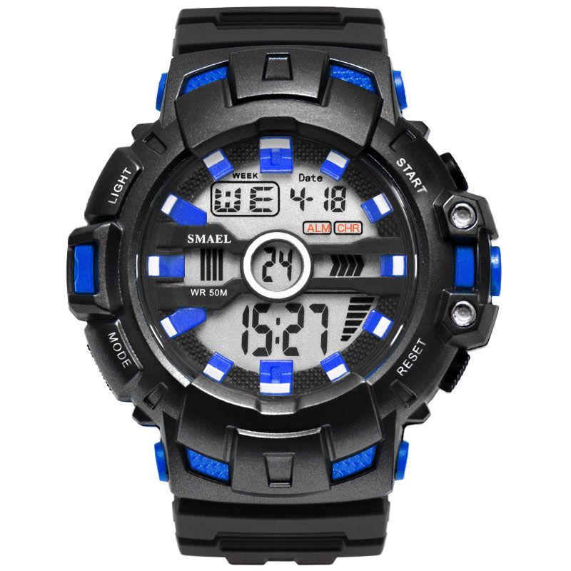  SMAEL LED Bracelet Digital  Men Watches Sport Waterproof 50M